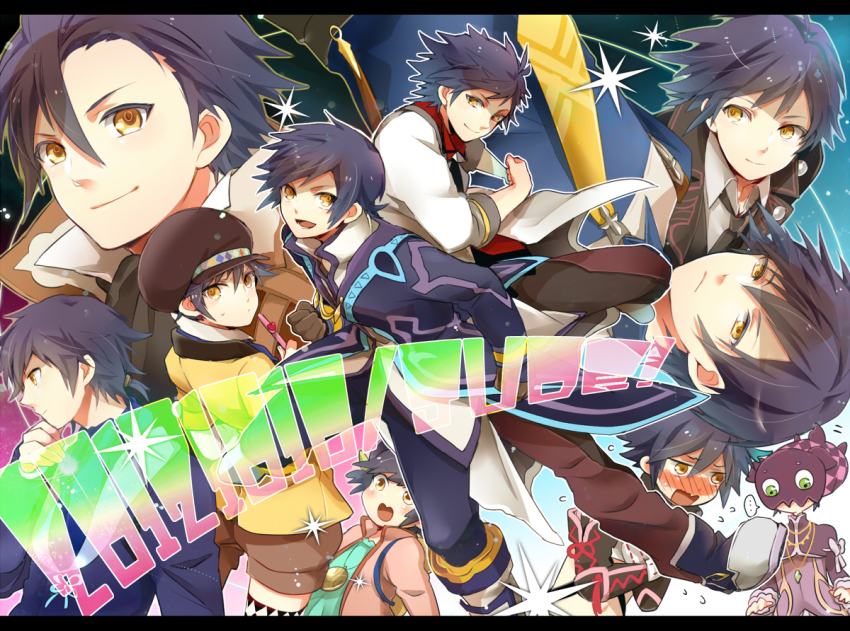 10s, 1boy, 1girl, 2012, :o, alvin_(tales), alvin_(tales)_(cosplay), alvin_(tales_of_xillia)_(cosplay)