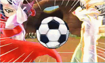 2boys, animated, animated_gif, ball, hakuryuu_(inazuma_eleven), inazuma_eleven, inazuma_eleven_(series), inazuma_eleven_go