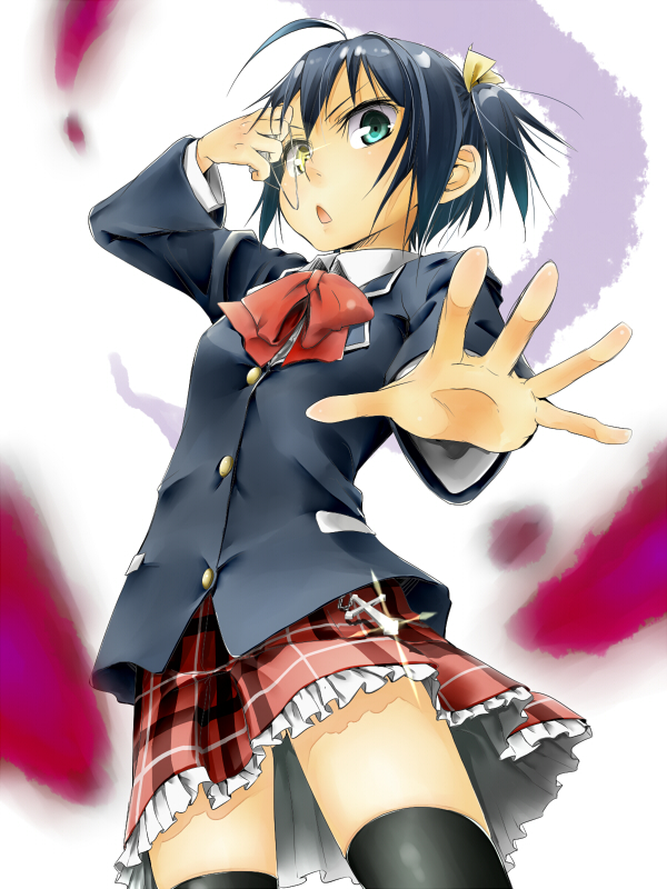 >:o, 10s, 1girl, :o, akino_shuu, akisyuuno, black_hair, black_thighhighs