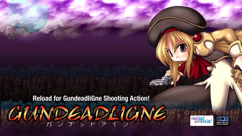 1girl, artist_request, ass, blonde_hair, chibi, cloud, english_text, eryth_millfall