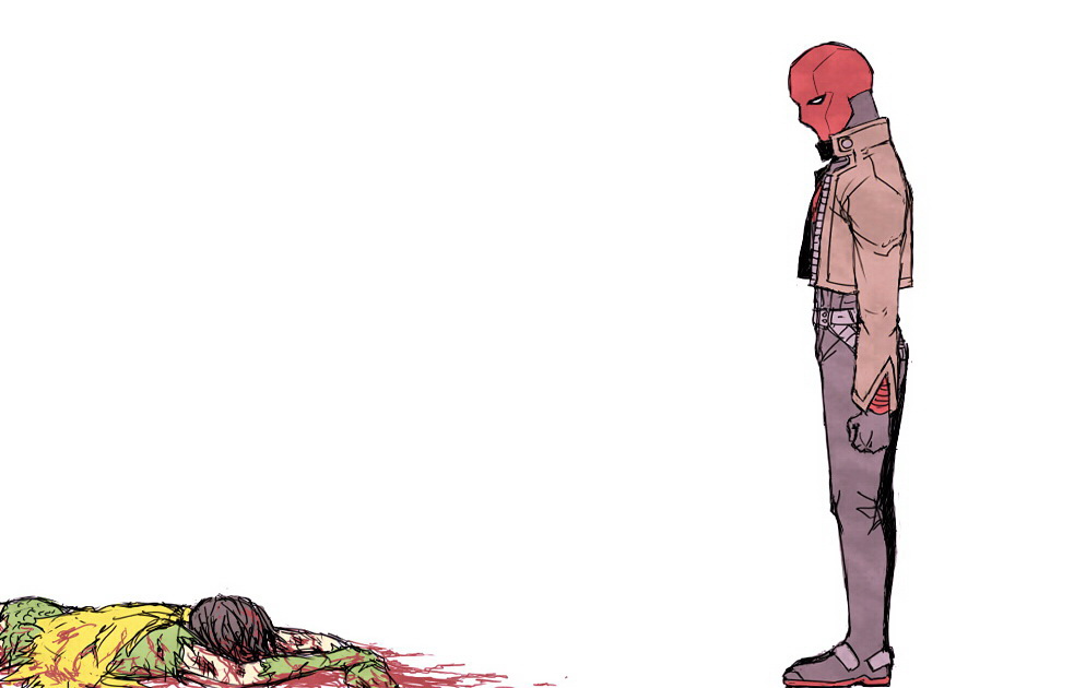 1boy, age_difference, batman_(series), blood, cape, dc_comics, death, dual_persona