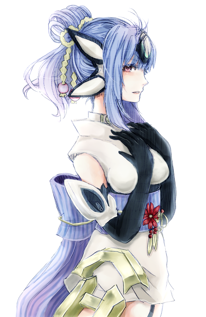 00s, 1girl, alternate_costume, alternate_hairstyle, bad_id, bad_pixiv_id, blue_hair, breasts