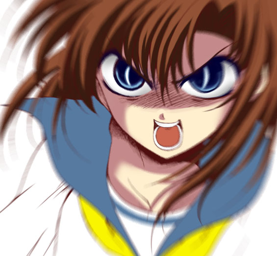 00s, crazy_eyes, higurashi_no_naku_koro_ni, motion_blur, oyashiro, oyashiro-mode, ryuuguu_rena, solo
