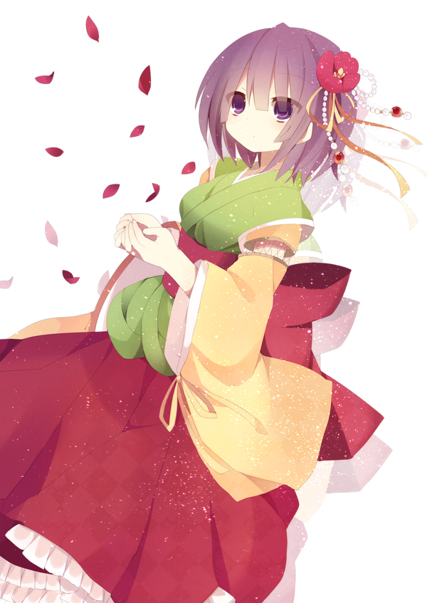 1girl, ari, bad_id, bad_pixiv_id, bow, female_focus, flower, hair_bow