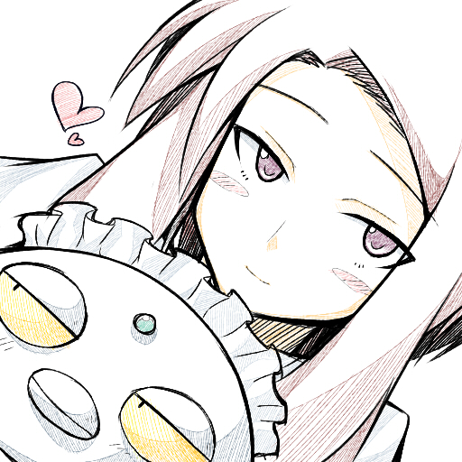 1girl, blush_stickers, heart, jikkyou_powerful_pro_yakyuu, jinaida, kimura_saeka, long_hair, mechazinaida