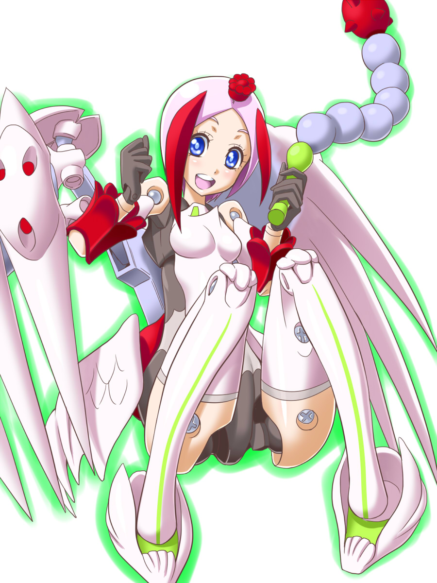 10s, bad_id, bad_pixiv_id, blue_eyes, busou_shinki, doll_joints, flail, gloves