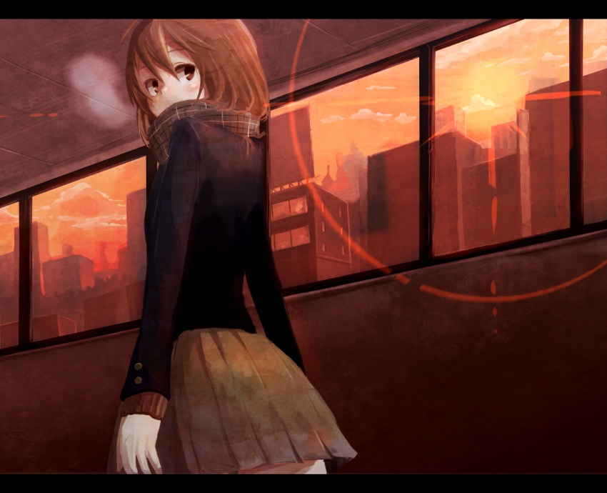1girl, blazer, blush, breath, brown_eyes, brown_hair, covering_own_mouth, female_focus