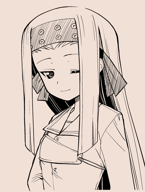 10s, 1girl, armor, breastplate, female_focus, girls_und_panzer, headband, long_hair