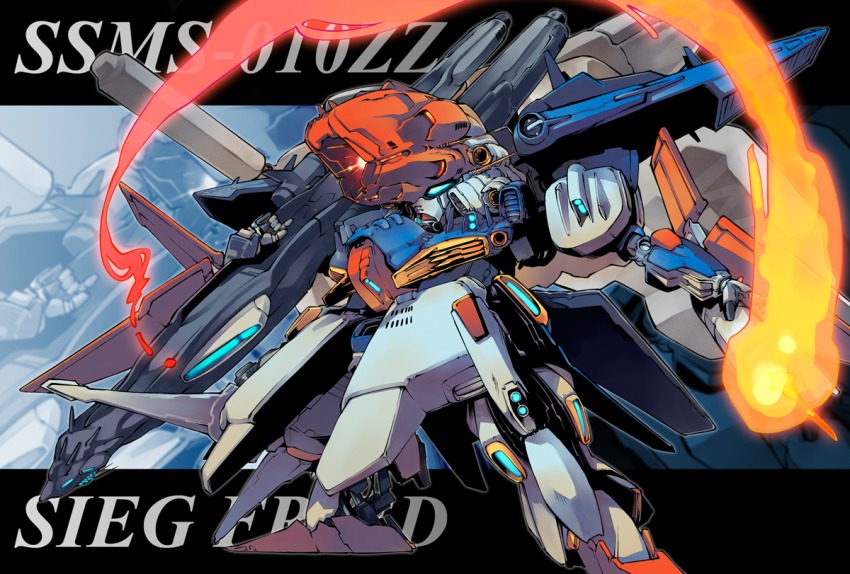 beam_rifle, character_name, chibi, energy_gun, gun, gundam, gundam_the_revival_of_zeon, mecha