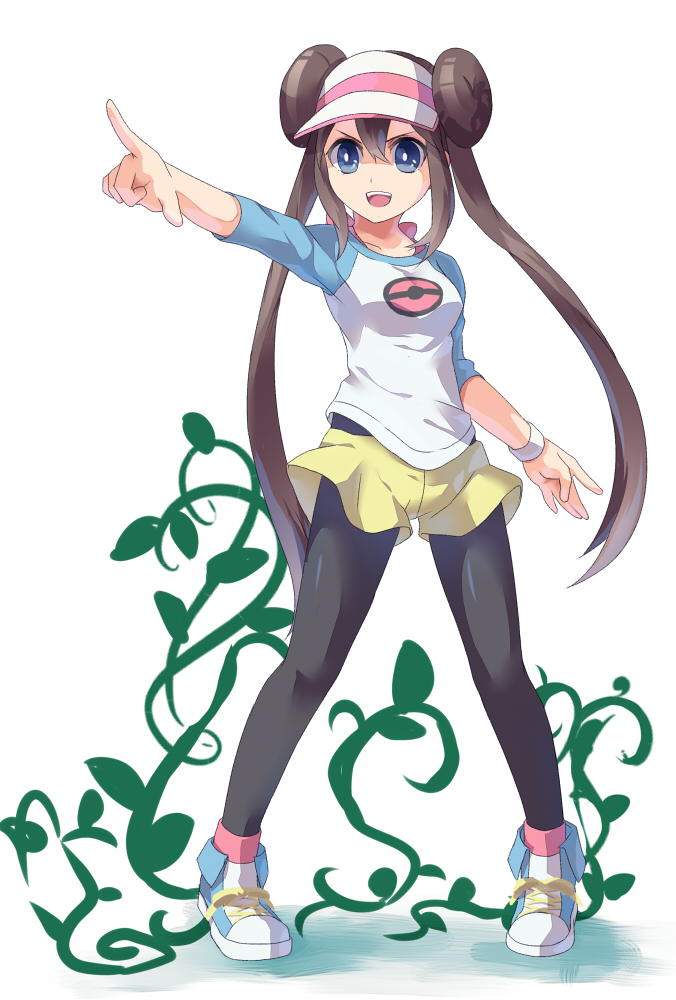 10s, 1girl, agsen, brown_hair, double_bun, female_focus, full_body, hair_bun