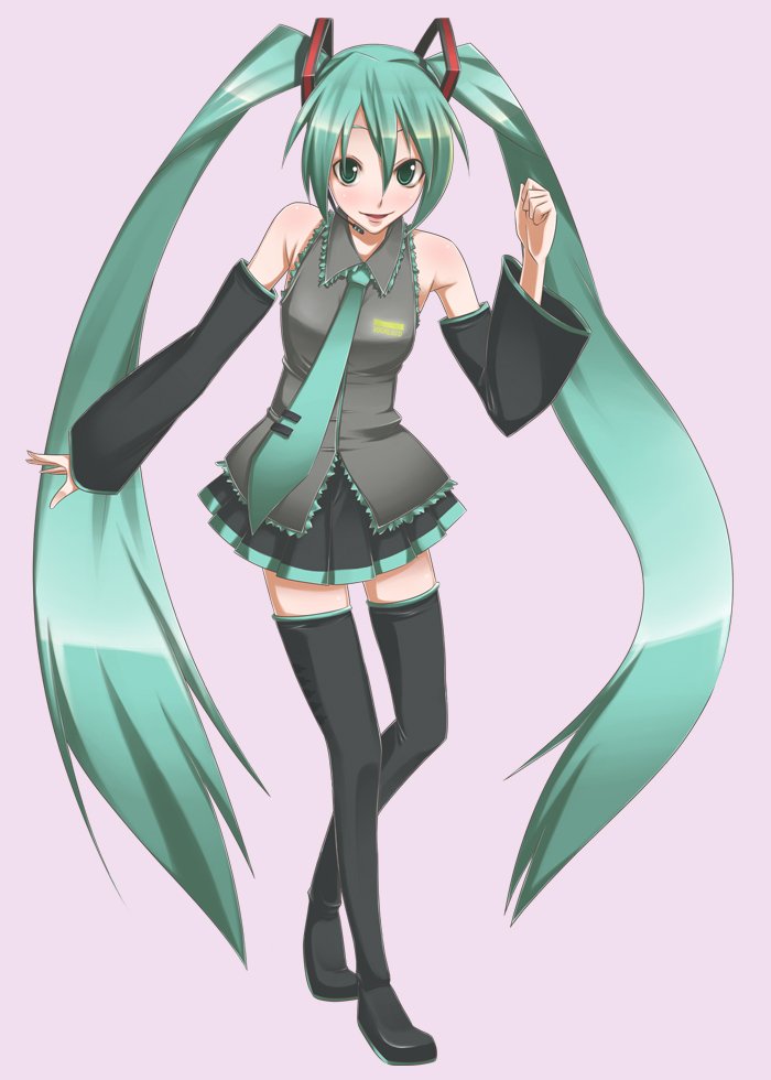 aqua_eyes, aqua_hair, bad_id, bad_pixiv_id, detached_sleeves, hatsune_miku, headset, long_hair