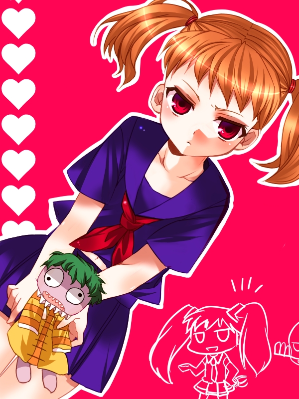 bad_id, bad_pixiv_id, brown_hair, character_request, gohou_shoujo_sowaka-chan, hatsune_miku, looking_at_viewer, n-mix