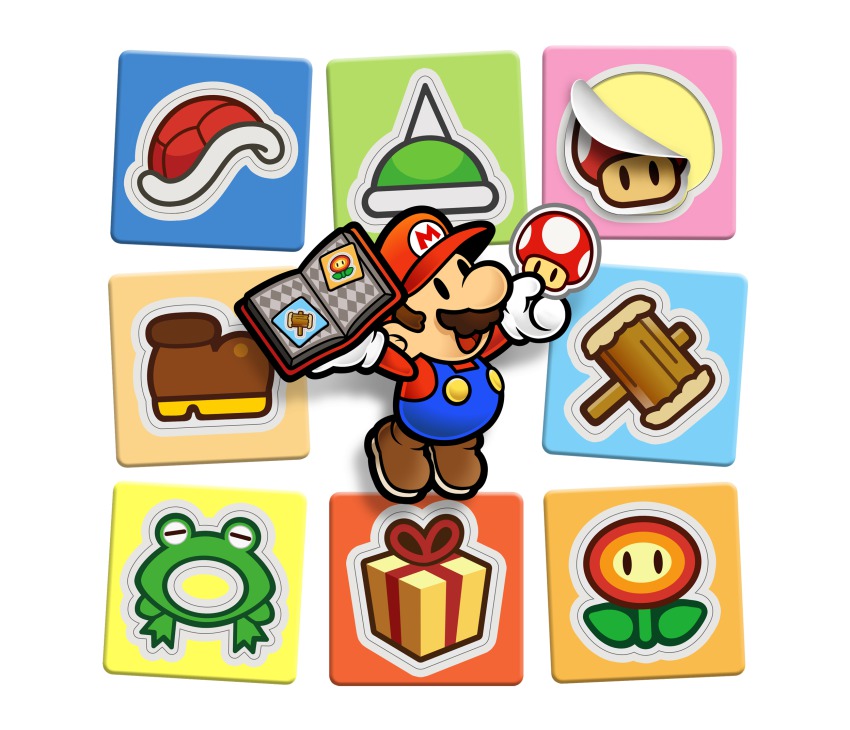 highres, mario, mario_(series), nintendo, official_art, paper_mario, paper_mario:_sticker_star, sticker