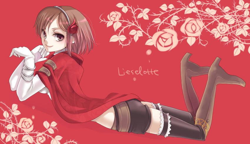 1girl, brown_eyes, brown_hair, female_focus, hiyo_(hinauf), lieselotte, solo, valkyrie_profile:_covenant_of_the_plume