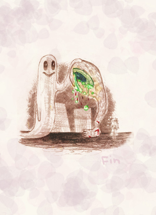 1girl, ashida, blood, colored_sclera, comic, green_eyes, green_sclera, injury, kasei-san, kyukkyu-kun, madotsuki, monochrome, rubbing, spot_color, ^^^, tasei-san, traditional_media, yume_nikki