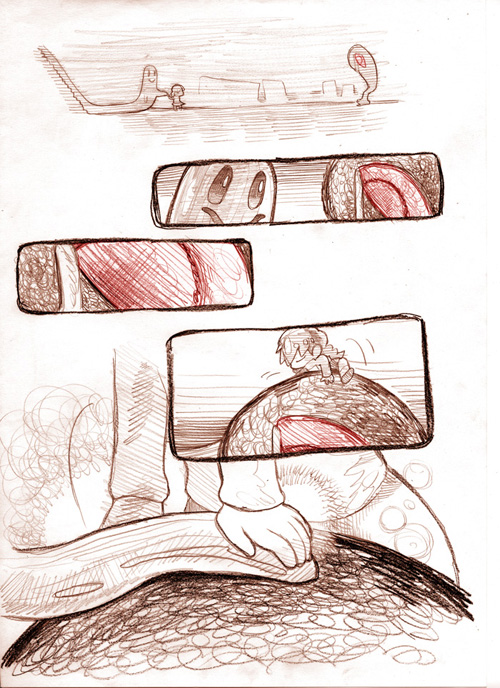 1girl, ashida, close-up, colored_sclera, comic, dripping, dripping_eye, hand_on_head