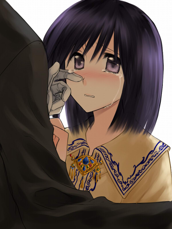 1boy, 1girl, blush, bo_(774berry), crying, fire_emblem, fire_emblem:_genealogy_of_the_holy_war, gloves