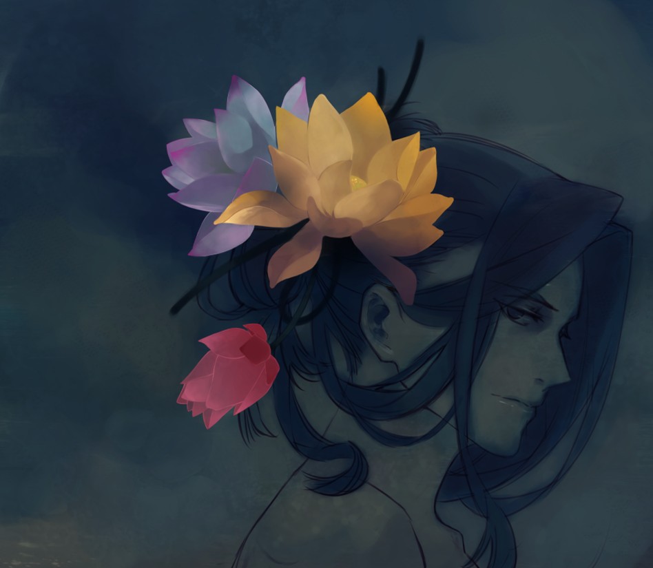 1boy, alternate_hairstyle, bad_id, bad_pixiv_id, bare_shoulders, berserker_(fate/zero), fate/zero, fate_(series)