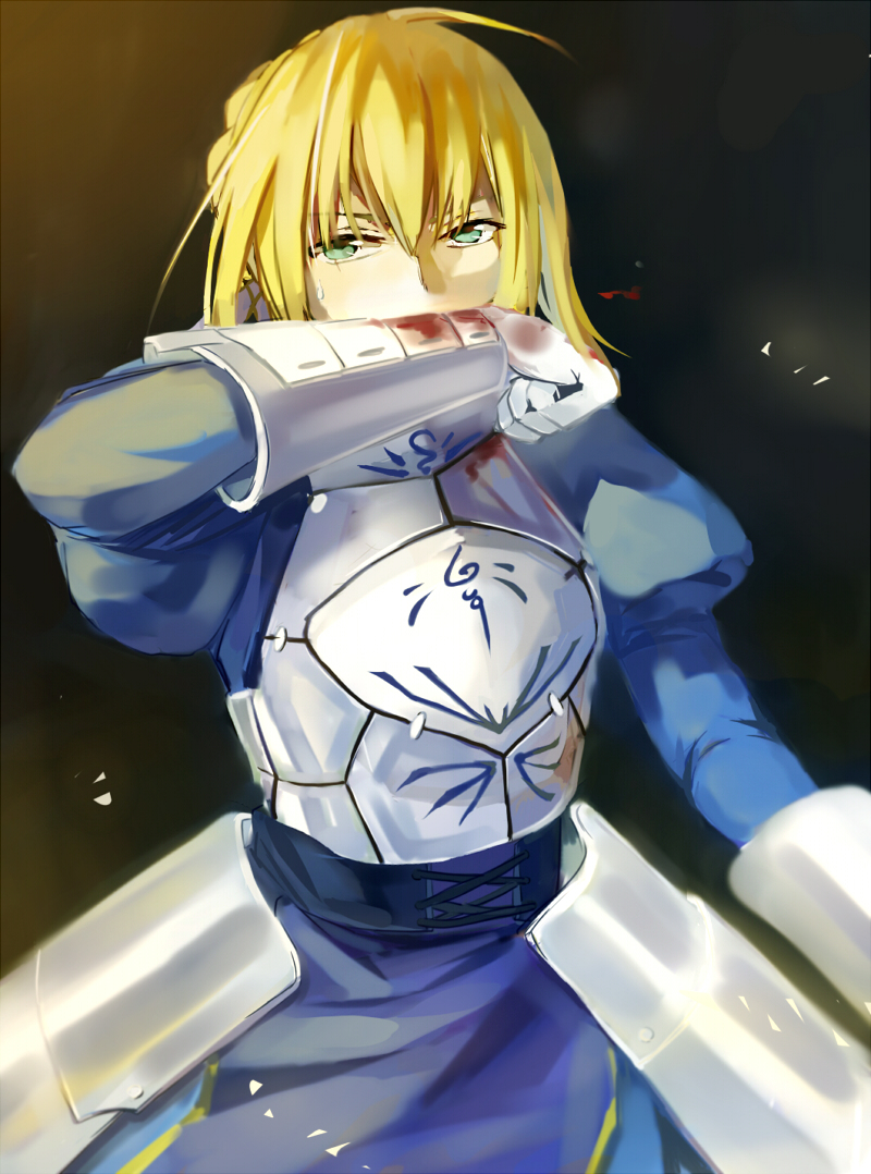 1girl, ahoge, armor, armored_dress, artoria_pendragon_(fate), bad_id, bad_pixiv_id, blonde_hair
