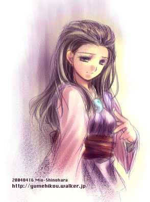 00s, 1girl, 2004, ace_attorney, artist_name, brown_eyes, brown_hair, capcom