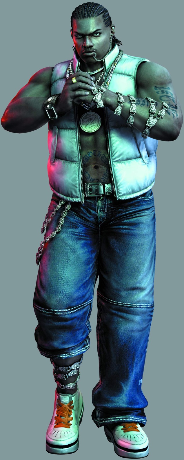 1boy, beat_down_fists_of_vengeance, dark_skin, highres, jason_g, male_focus, solo