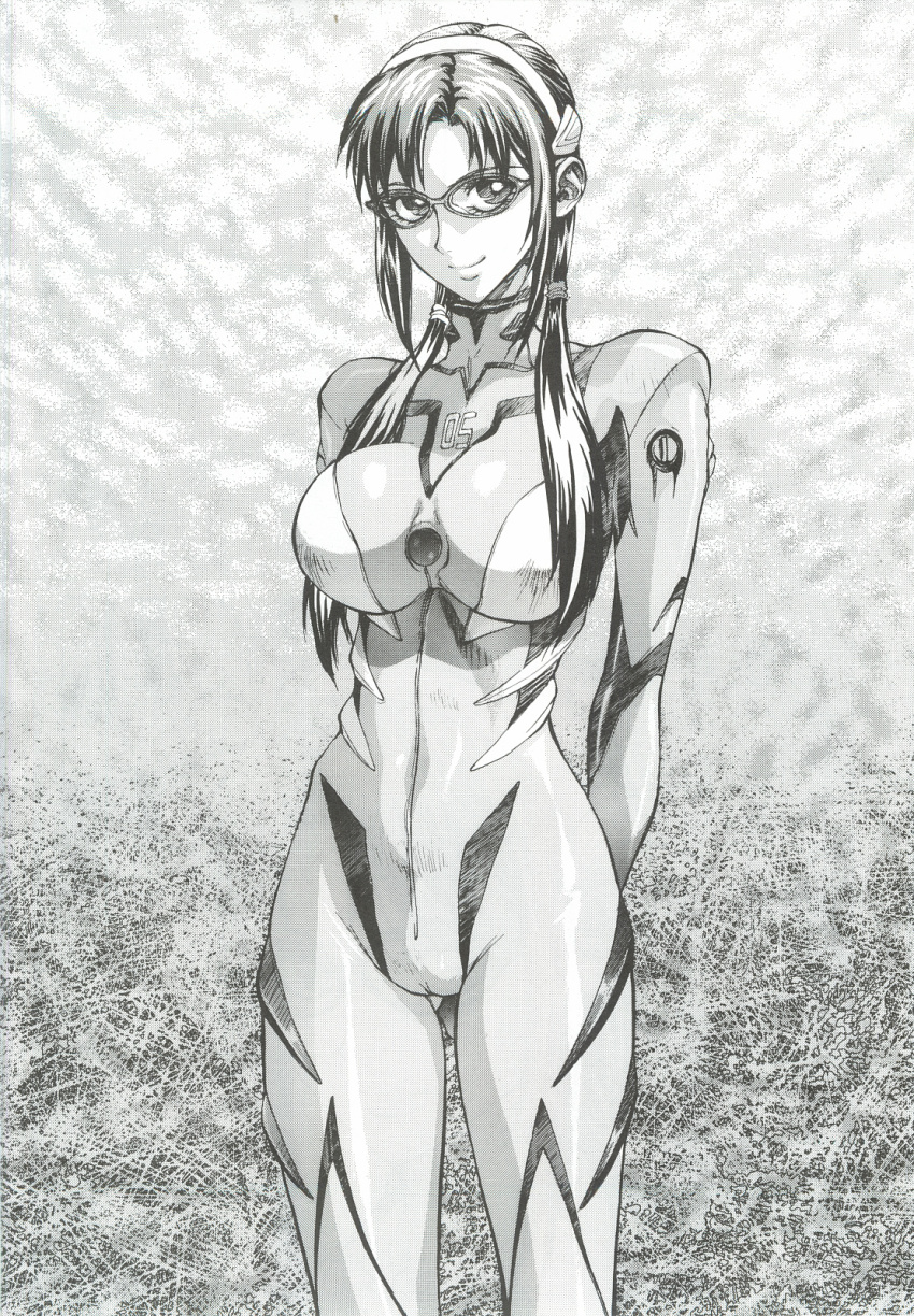 1girl, black_hair, breasts, cameltoe, female_focus, glasses, highres, jakkini-san