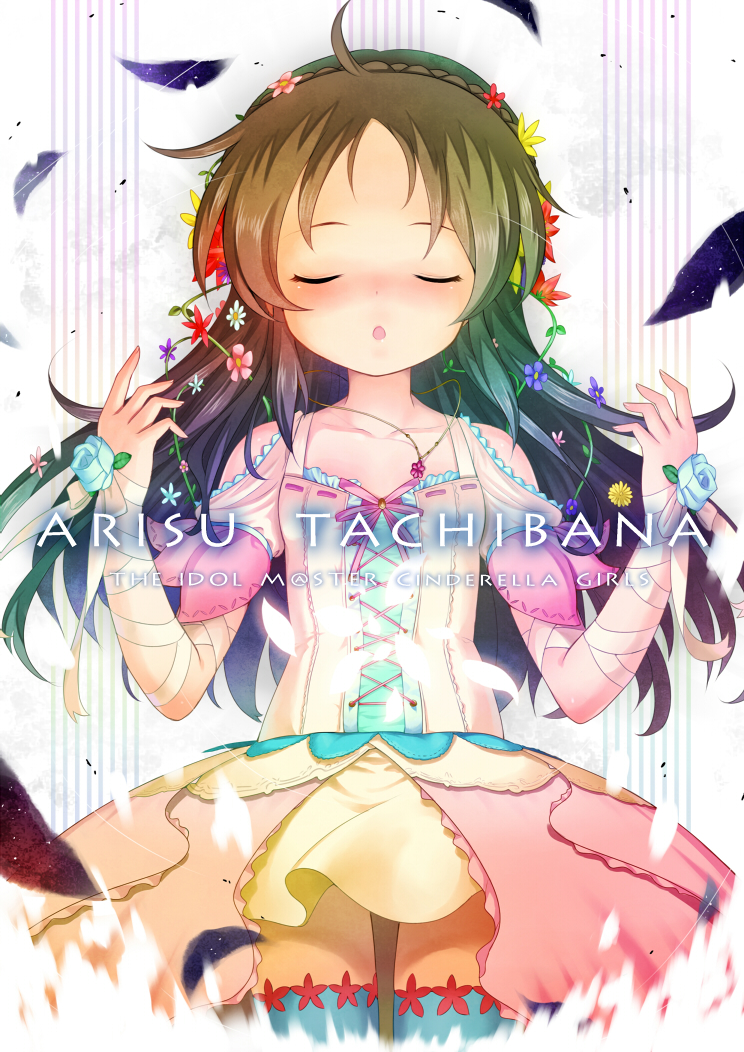 10s, 1girl, :o, andersen's_fairy_tales, bad_id, bad_pixiv_id, blush, brown_eyes