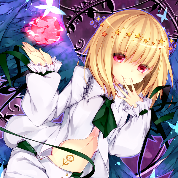 1boy, bad_id, bad_pixiv_id, beatmania_iidx, beatmania_iidx_19_lincle, bemani, blonde_hair, bug