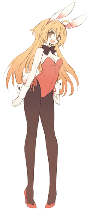 1girl, 428, 428:_fuusa_sareta_shibuya_de, ahoge, animal_ears, black_pantyhose, blonde_hair, bow