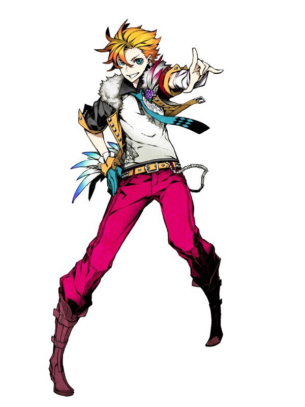 1boy, 7th_dragon, 7th_dragon_(series), 7th_dragon_2020, 7th_dragon_2020-ii, belt, blue_eyes, boots