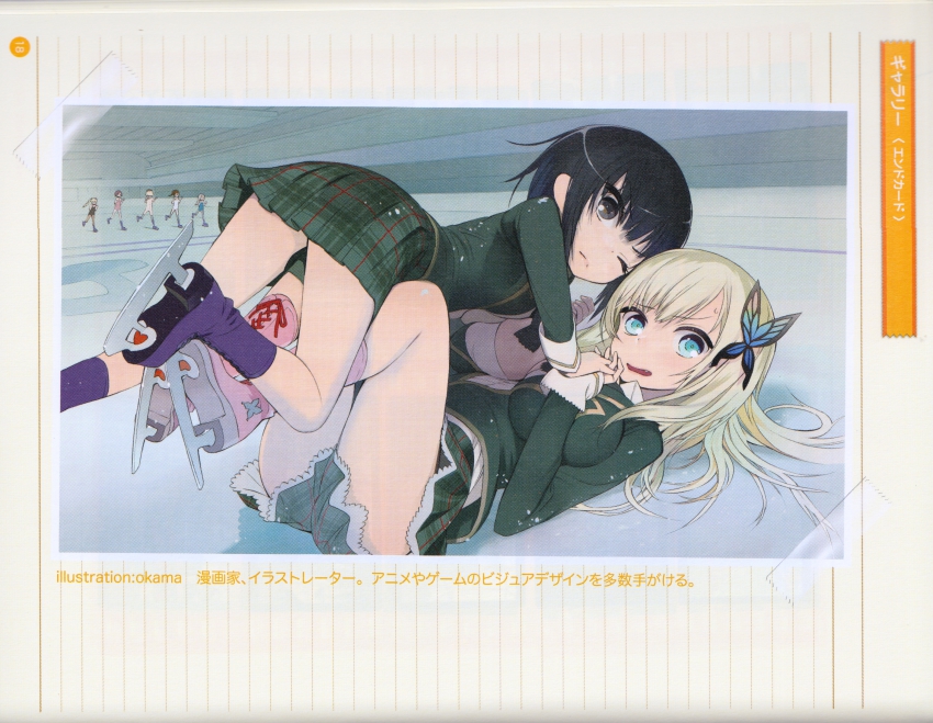 10s, 2girls, absurdres, blonde_hair, blue_eyes, boku_wa_tomodachi_ga_sukunai, hasegawa_kobato, hasegawa_kodaka