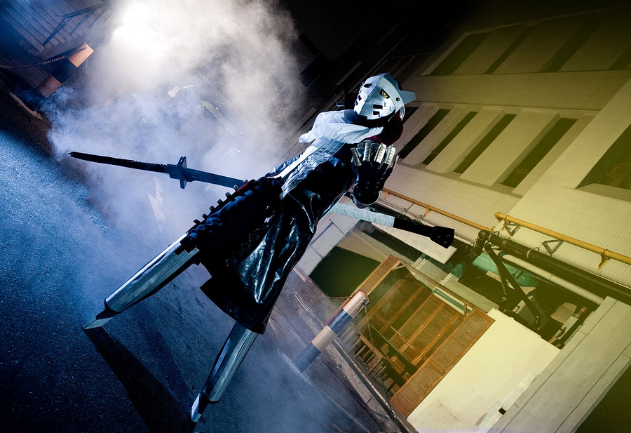 atlus, cosplay, izanagi_(cosplay), izanagi_(persona_4), persona, persona_4, photo_(medium), smoke