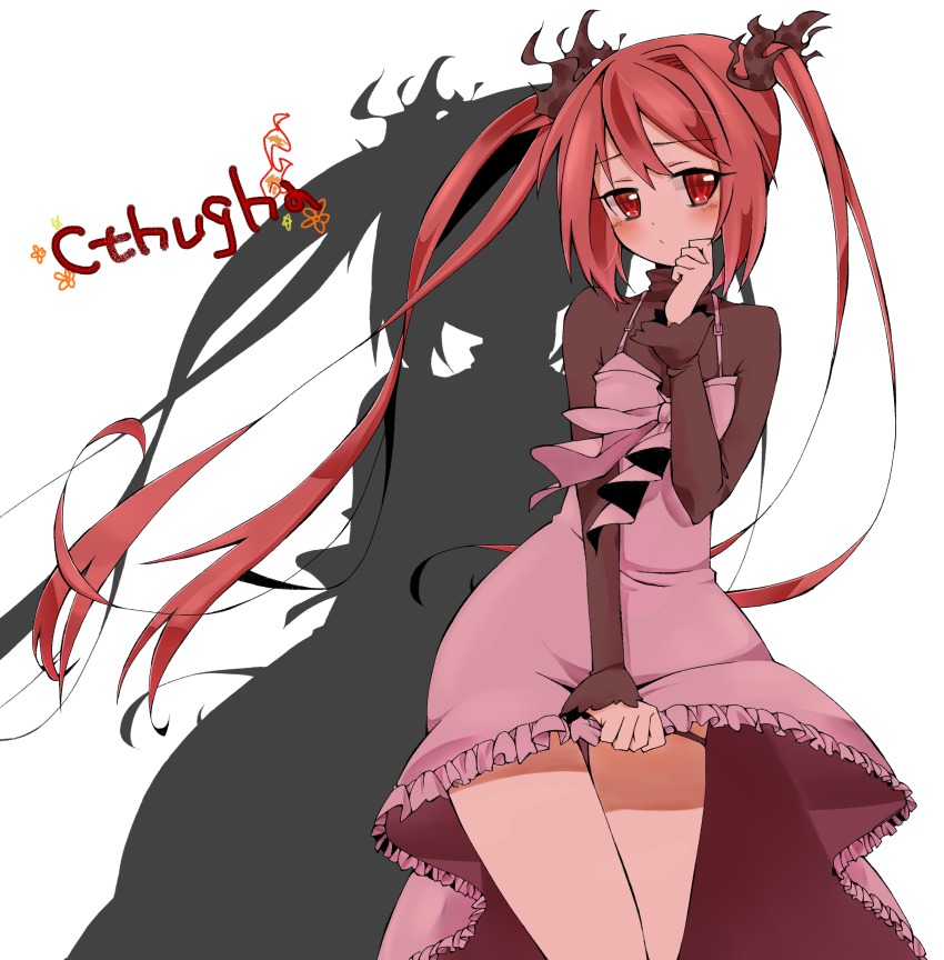 1girl, absurdres, blush, character_name, cthugha_(nyaruko-san), female_focus, gxcoool, hair_intakes