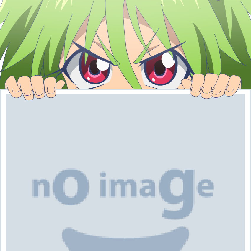 1girl, eye_focus, female_focus, fourth_wall, green_hair, mugen_ouka, muromi-san, namiuchigiwa_no_muromi-san