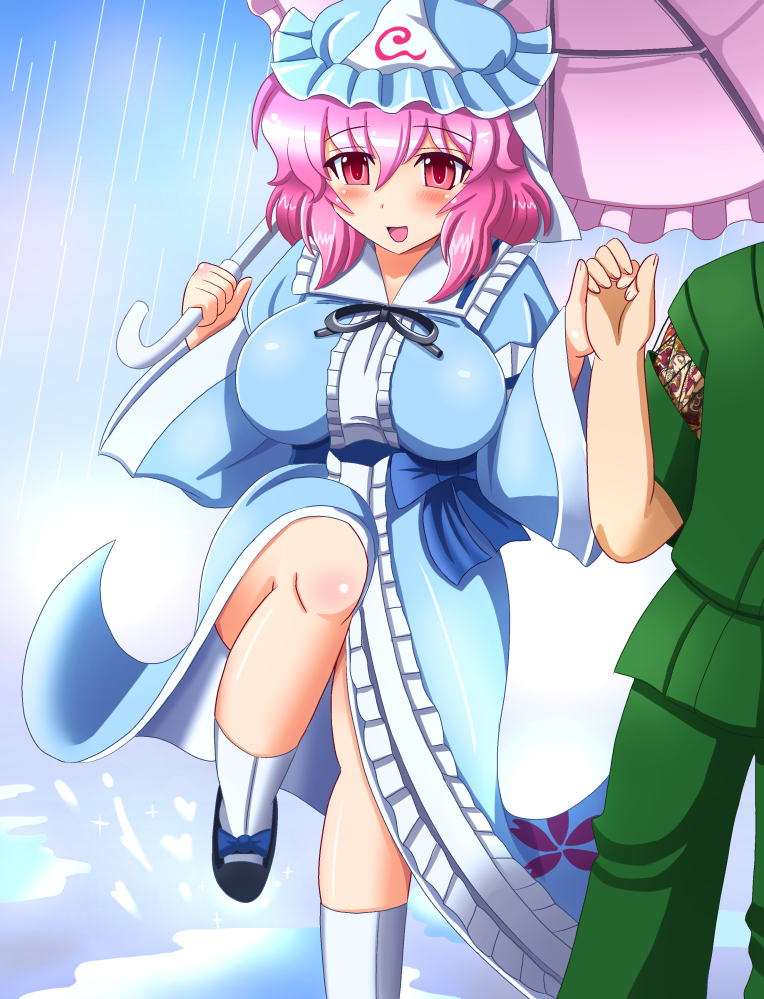 1boy, 1girl, artist_self-insert, bad_id, bad_pixiv_id, breasts, ganesha, hat