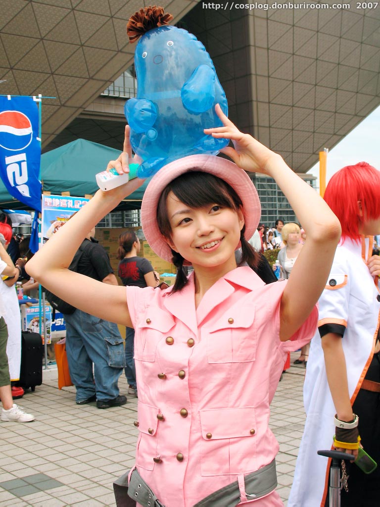 cosplay, hat, mana_(model), morokoshi_taisou, oneesan, photo_(medium), twintails