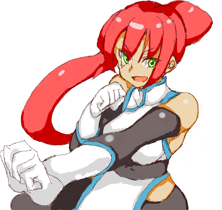 1girl, dark_skin, dark-skinned_female, female_focus, fighting_stance, green_eyes, kung_fu, nanako_(violated_heroine)