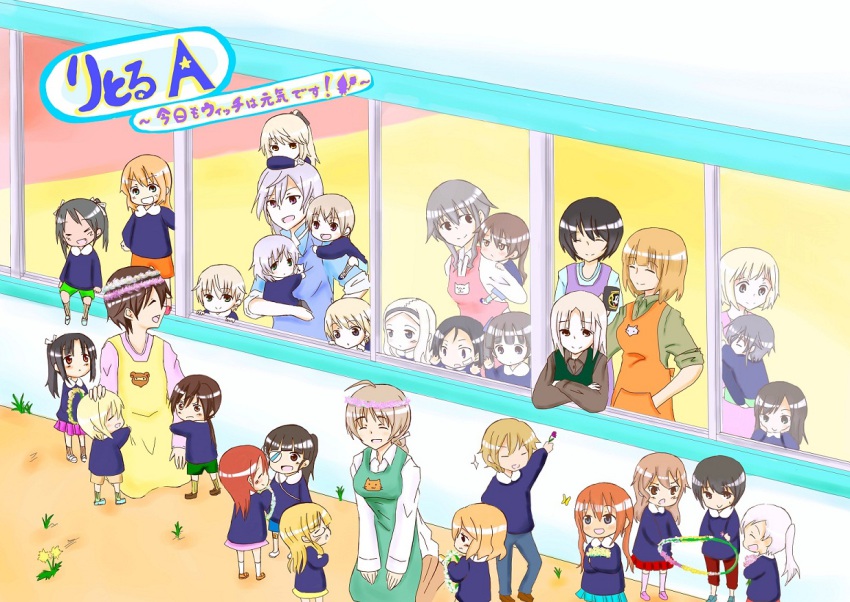 10s, 6+girls, aged_down, aleksandra_i._pokryshkin, amelie_planchard, angela_salas_larrazabal, apron, aurora_e._juutilainen