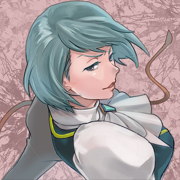 1girl, ace_attorney, blue_hair, capcom, female_focus, franziska_von_karma, imorimiyuki, short_hair, solo, whip