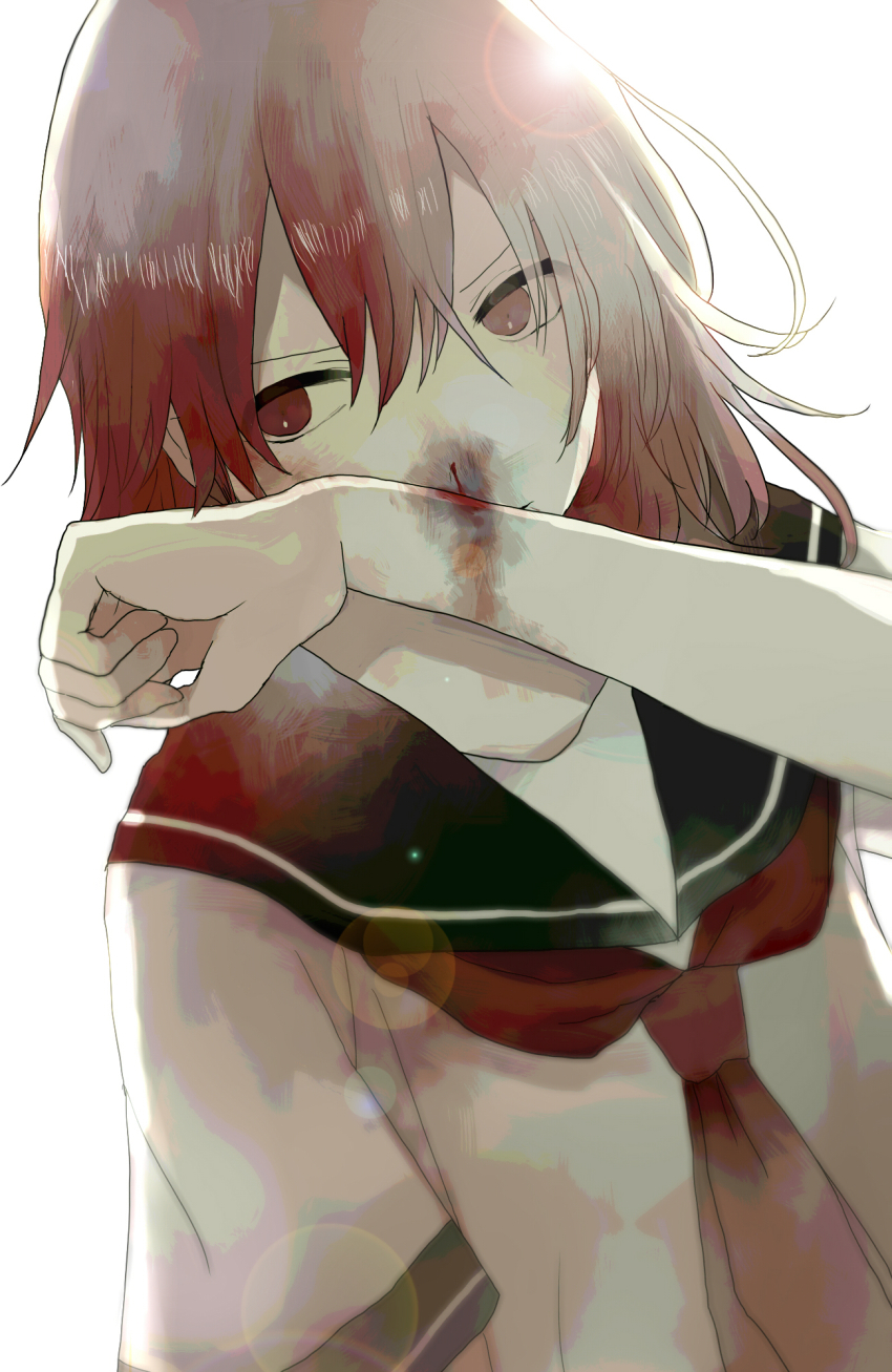 10s, 1girl, blood, chinosuke_(o_j_o_p), female_focus, highres, idolmaster, idolmaster_cinderella_girls