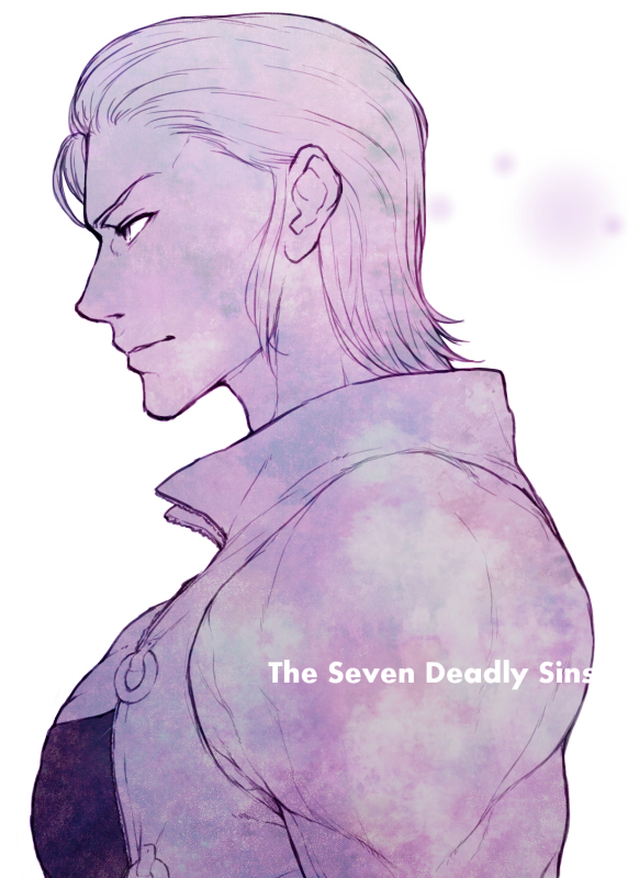 10s, 1boy, armor, copyright_name, gamigamimissile, hauser_(nanatsu_no_taizai), looking_away, male_focus