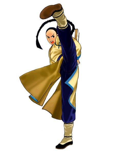 bakumatsu_rouman, chinese_clothes, kicking, kung_fu, lee_rekka, snk