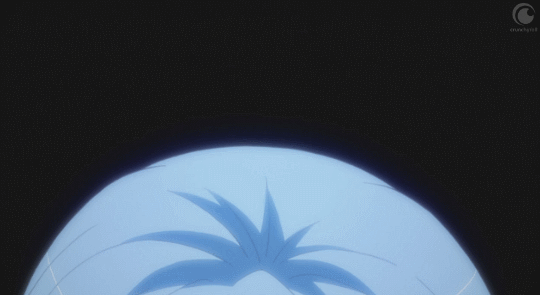 1girl, animated, animated_gif, blue_hair, female_focus, leviathan_(zettai_bouei_leviathan), smile, solo