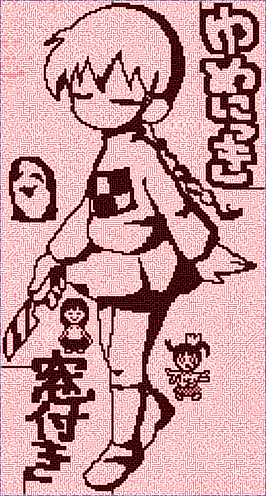 3girls, blood, braid, character_name, copyright_name, closed_eyes, knife, continuous_line_drawing