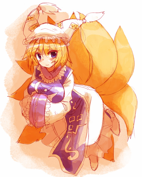 1girl, animal_ears, bad_id, bad_pixiv_id, blonde_hair, blue_eyes, blush, female_focus