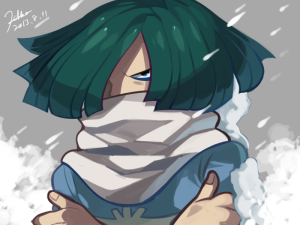 1boy, blue_eyes, dated, green_hair, hakuren, inazuma_eleven_(series), inazuma_eleven_go, makari_ginjirou