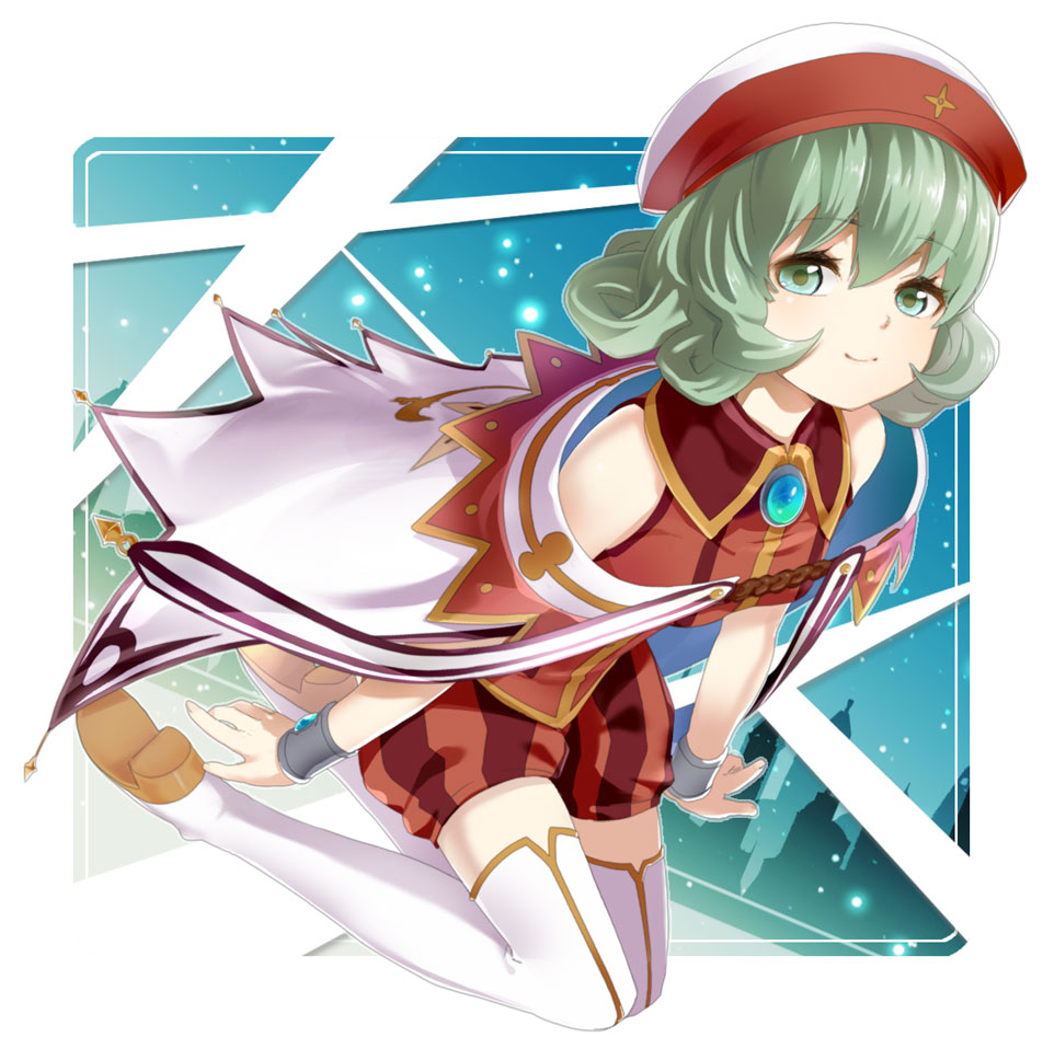 1girl, bad_id, bad_pixiv_id, bare_shoulders, boots, bracelet, brooch, cape