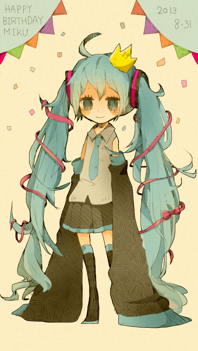10s, 1girl, 39, 2013, aqua_eyes, aqua_hair, bad_id, bad_pixiv_id
