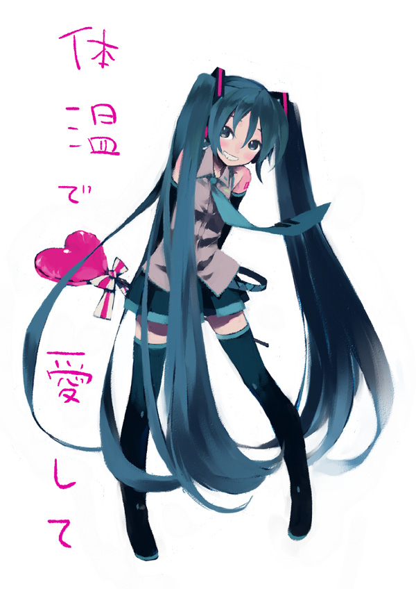bad_id, bad_pixiv_id, green_eyes, green_hair, hatsune_miku, komagarita, komagata, long_hair
