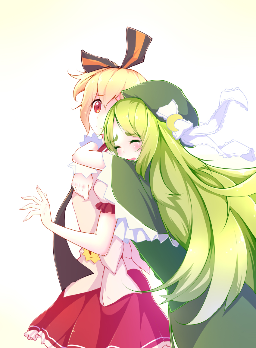 10s, 2girls, absurdres, brown_eyes, brown_hair, crying, dress, gen'ei_wo_kakeru_taiyou